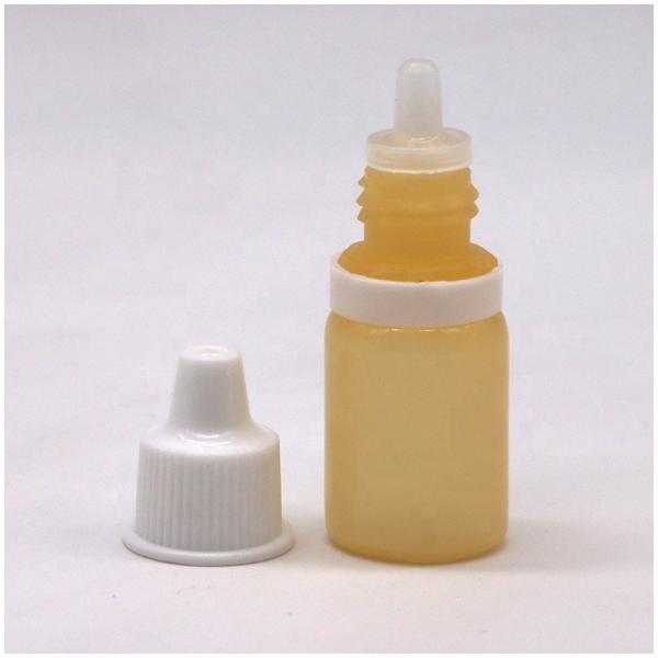 Quality LDPE Plastic White Empty Squeezable Eye Liquid Dropper Bottle with Tamper Proof for sale