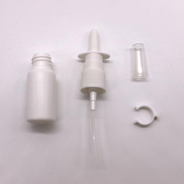 Quality 15ml/20ml/30ml HDPE Nasal Spray Plastic Bottle with Custom Color and Spray for sale