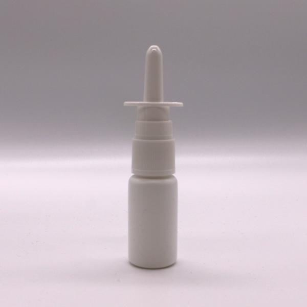 Quality 15ml/20ml/30ml HDPE Nasal Spray Plastic Bottle with Custom Color and Spray for sale