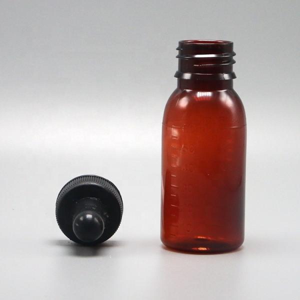 Quality Medical Reagent 60ml PET Plastic Essential Oil Bottle with Sterile Design and for sale