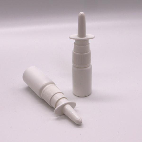 Quality 15ml/20ml/30ml HDPE Nasal Spray Plastic Bottle with Custom Color and Spray for sale