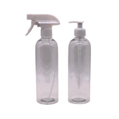 China Customized Color 500ml/600ml HDPE Plastic Pump/Sprayer Lotion Bottles for Clean Lotion for sale