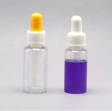 Quality Medicine Grade PET Plastic Dropper Bottle with Tube Capacity 10ml/15ml/20ml/25ml for sale