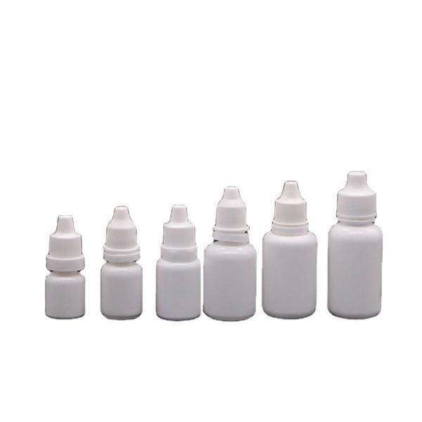 Quality 10ml LDPE Plastic Eye Liquid Dropper Bottle with Customized Colors and Tamper Proof Cap for sale