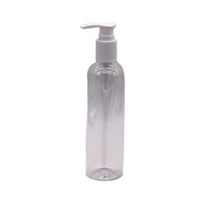 China 250ml PET Plastic Liquid Bottles with Ordinary Cover/ Pump Spray PET Collar Material for sale