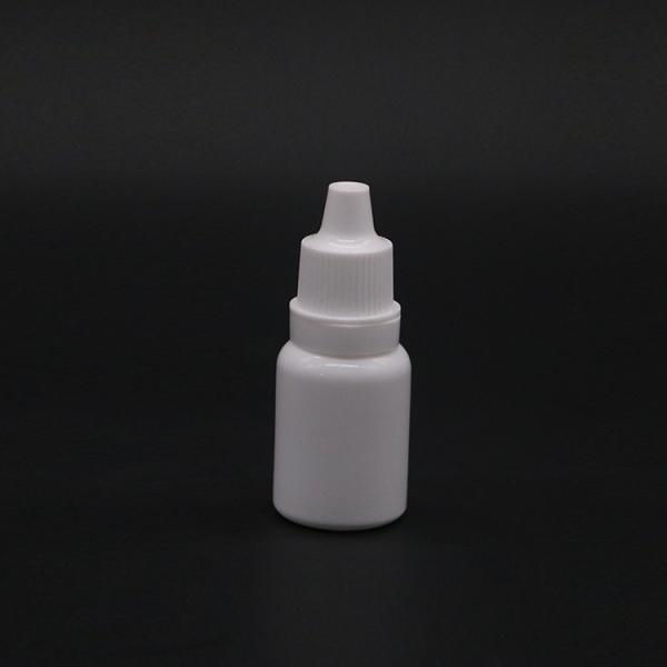 Quality 10ml LDPE Plastic Eye Liquid Dropper Bottle with Customized Colors and Tamper for sale