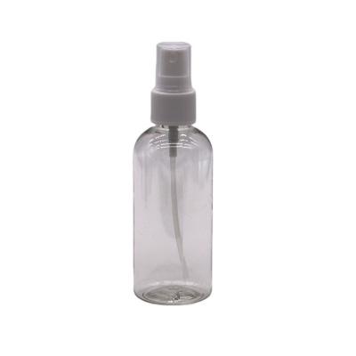 China 100mL PET Pump Bottle Plastic Spray Bottles for Alcohol Container Surface Handling for sale