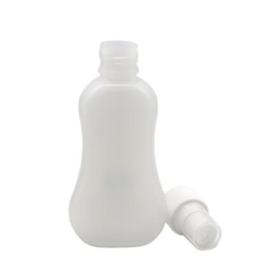 China 100ml PE Waist Collection Plastic Sprinkler Bottle with Customized Logo and Clamshell for sale