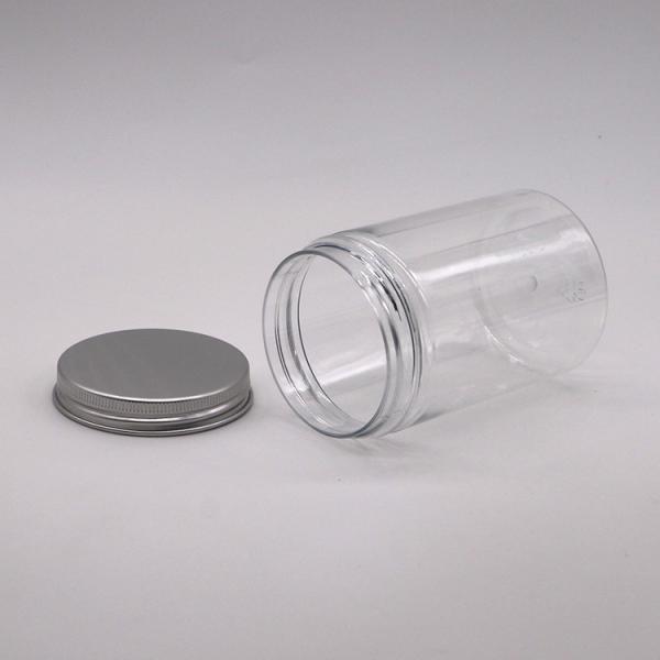 Quality Confectionery Packaging 250ML PET Food Jar with Screw Cap and Aluminium Lid for sale