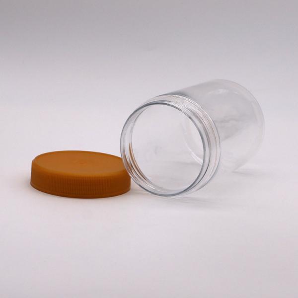 Quality Confectionery Packaging 250ML PET Food Jar with Screw Cap and Aluminium Lid for sale