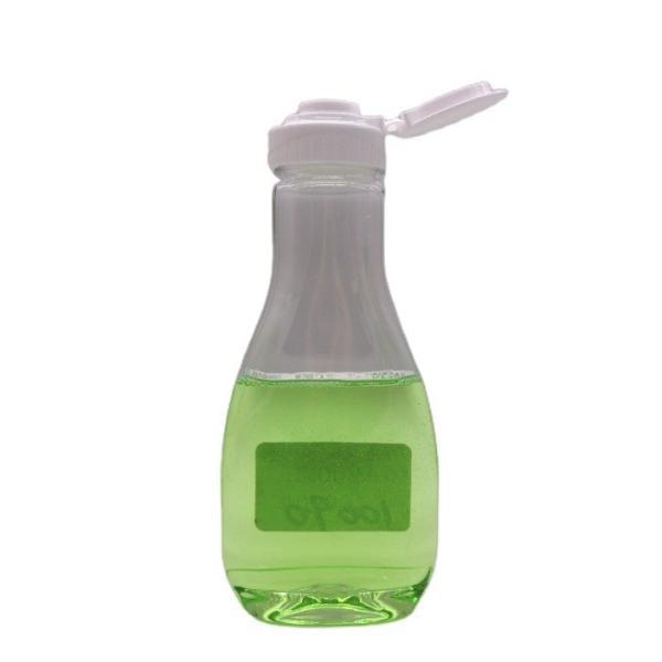 Quality 200ml PET Bowling Ball Shaped Sauce Bottles with Customizable Color and Screw Cap for sale