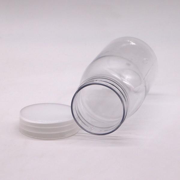 Quality Collar Material PET Milk Tea Plastic Bottle for Liquid Beverages for sale