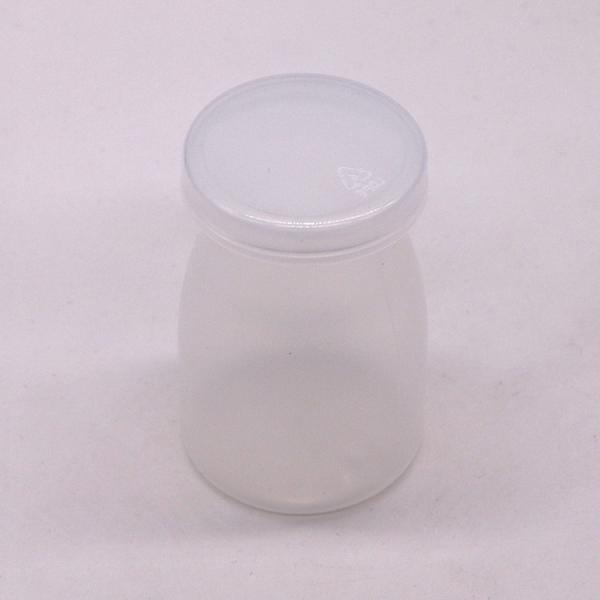 Quality Customized Logo 100ml PP Round Pudding Bottle Perfect for Milk and High for sale
