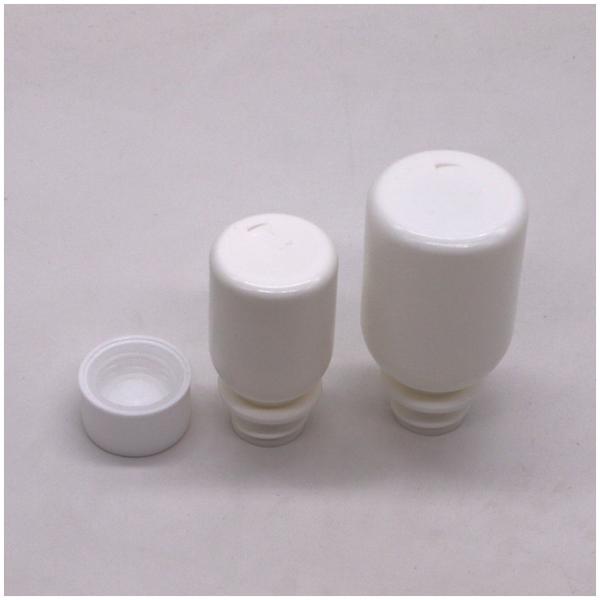 Quality Child Resistant Lid Container 60ml PE White Oral Liquid Medicine Bottle for for sale