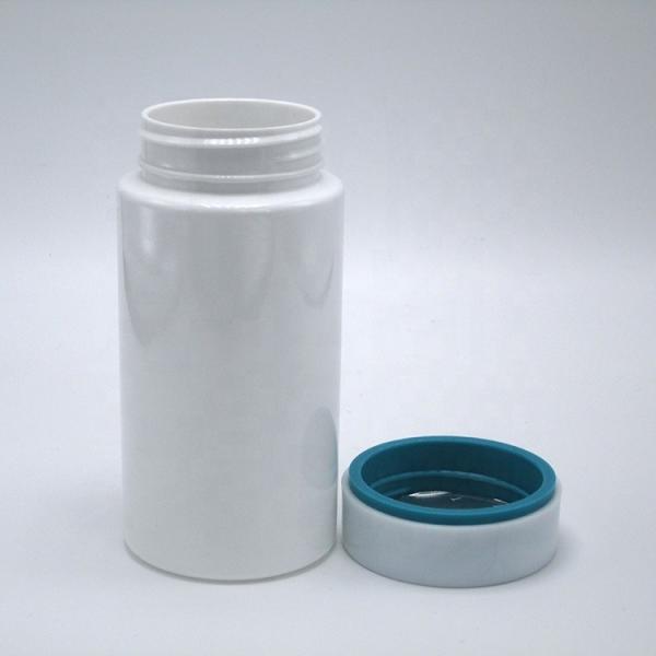 Quality 150ml/5 Oz PET Round Plastic Capsule Bottle Ideal for Medicine and Health for sale