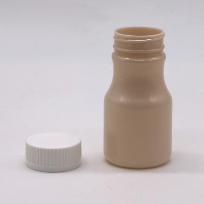 Quality 60ml PET Plastic Bottle with Matte Finish and Customized Color Body Material PET for sale