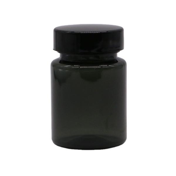 Quality 70ml PET Transparent Bottle Plastic Medicine Containers with SCREW Cap OEM Service for sale