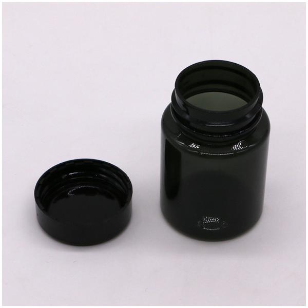 Quality 70ml PET Transparent Bottle Plastic Medicine Containers with SCREW Cap OEM for sale