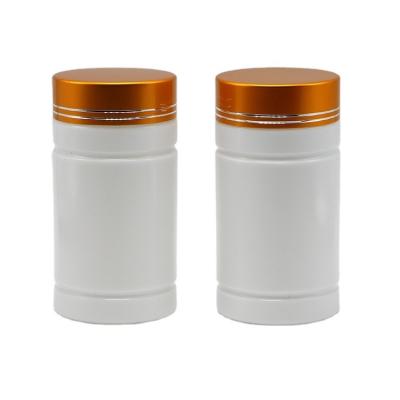 China Farmacia Botellas de plástico HDPE de 200 ml con tapa de tornillo y forma de cilindro recto en venta