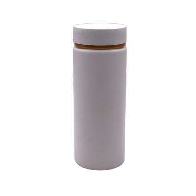 China Medicine 250ml HDPE Plastic Pill Bottle With Two Layer Customized Color HDPE Caps for sale