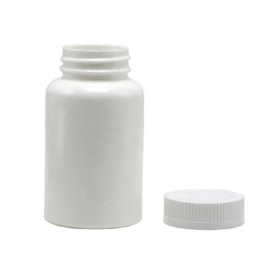 China Botella de plástico HDPE con tapa de tornillo personalizada de 250 ml para pastillas de grado médico fácil de abrir en venta