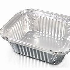 China Aluminum Foil Food Take Out Container Disposable Carry Out Cookware for sale