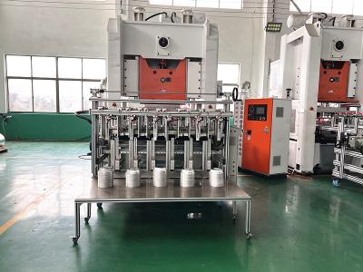 China One Machine One Labor Aluminium Foil Pan Making Machine With 0.8Mpa Air Pressure for sale