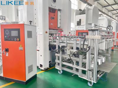中国 日本 ミツビシ PLC コントロール 80トンの圧力 ミツビシ PLC 12000 PC/hr 容量 アルミホイルプレート製造機械 販売のため
