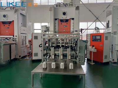 China Op maat gemaakte geïmprimeerde aluminiumfoliecontainermachine Mistubushi PLC Control Simense Motor Te koop