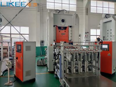 China Automatische elektrische aluminiumfolie pot press maken machine 80TON Te koop