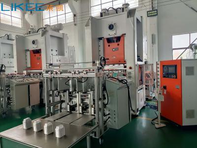 China Máquina eléctrica de alta velocidad para hacer bandejas de papel de aluminio 12000pcs/hora en venta