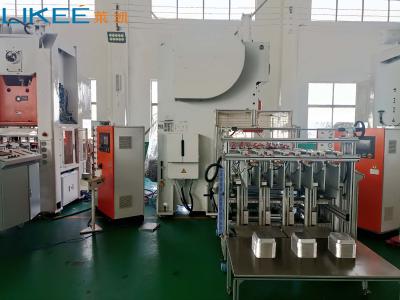 China 63TON Mitsubishi PLC Máquina automática de fabricação de panelas de alumínio 35-68 Traços/min à venda