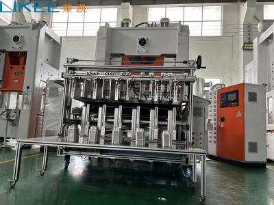 China Fully Automatic 5 Cavities Aluminium Foil Food Container Making Machine Te koop