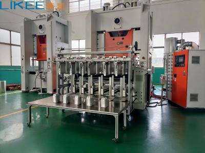 China 6 Cavities  380v 50Hz Silver Aluminium Foil Plate Making Machine for sale