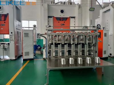 China Siemens Motor 12000 stuks per uur Automatische aluminium folie voedselcontainer maken 380V 50HZ Te koop