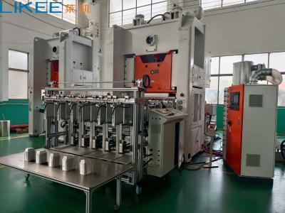 Китай Полностью автоматический контейнер алюминиевой фольги делая машину 380V 50HZ продается