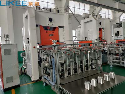 China Línea de producción de contenedores de papel de aluminio de 130TON 12000 Pcs/h en venta