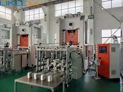 China 12000 Pcs/hora Capacidad Línea de producción de contenedores de papel de aluminio con ampliación y engrosamiento de la estructura en venta