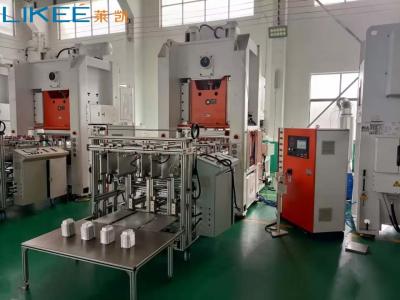 Китай 12000 горшков в час Скорость производства Полностью автоматическая машина для изготовления алюминиевых горшков с ПЛК Mitsubishi продается