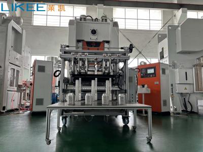 China Máquina de fabricación de macetas de aluminio eléctrico flexible de alto rendimiento en venta