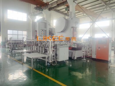 Chine conteneur semi automatique du papier aluminium 380V faisant la grande vitesse de machine à vendre