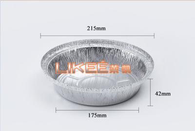 China eco friendly 9 Inch Round Tin Foil Pans Disposable Aluminum for sale