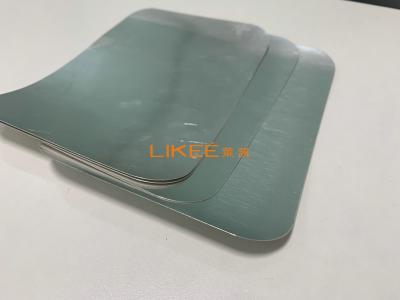 China Laminated 270gsm Aluminium Foil Container Lids Food Grade Material for sale