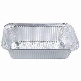China Takeaway Disposable Tin 3003 Aluminium Foil Food Container for sale