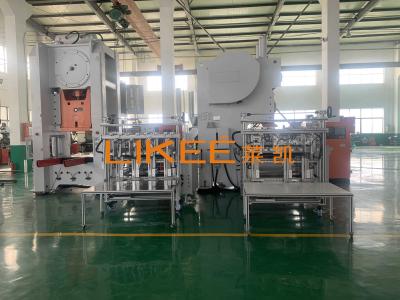 China O CE certificou 11 Ton Weight Aluminium Foil Container que faz a máquina para o recipiente de alimento à venda