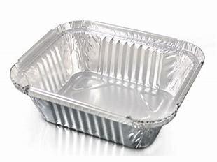China 9 Inch Aluminium Foil Food Container , Tin Foil Takeaway Containers for sale