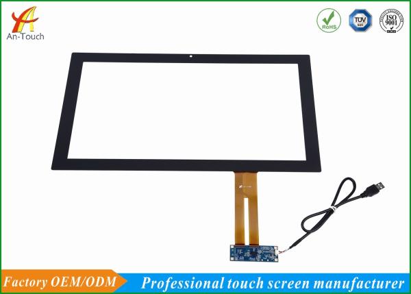 Quality 18.5" Large Size Capacitive Multi Touch Screen Panel With Usb Controller For for sale