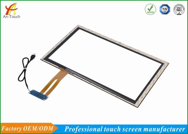 Quality 18.5" Large Size Capacitive Multi Touch Screen Panel With Usb Controller For for sale