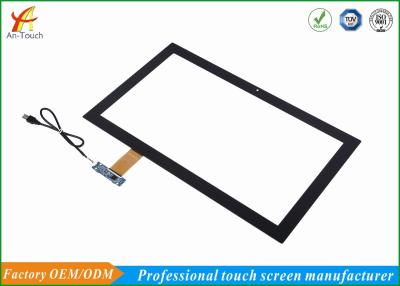 China Transparent Capacitive Game Touch Screen Panel 21.5 Inch 3.0mm Cover Lens for sale