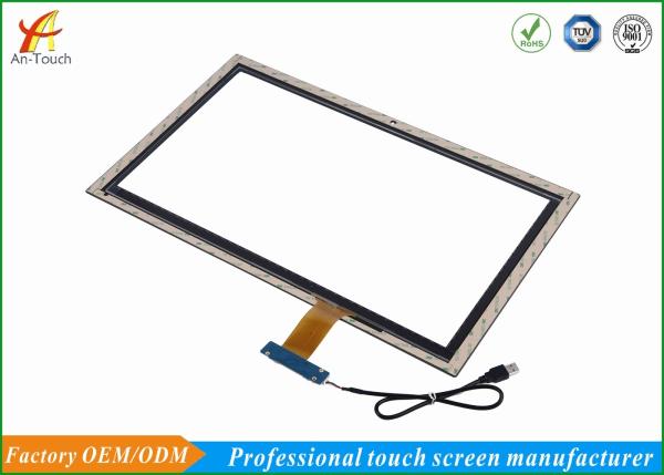 Quality Transparent Capacitive Game Touch Screen Panel 21.5 Inch 3.0mm Cover Lens for sale